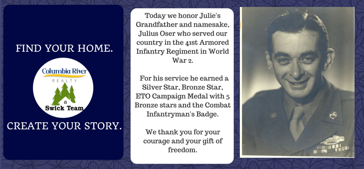 Memorial Day is a time to Remember…
